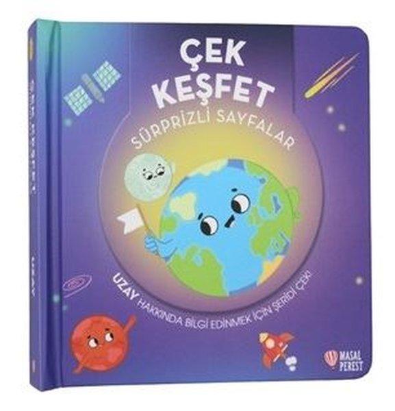 Çek Keşfet - Uzay - Sürprizli Sayfalar | Masalperest (Ciltli) - Resim 1