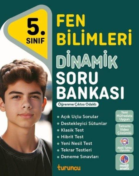 5. Sınıf Fen Bilimleri Dinamik Soru Bankası Turuncu | Turuncu Yayınları (İnce Kapak) - Resim 1