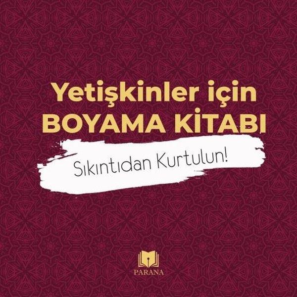 Yetişkinler için Boyama Kitabı-Mandala | Parana (İnce Kapak) - Resim 1