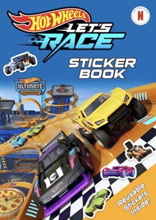 Hot Wheels Let’s Race Sticker Book | Alligator Books (Ciltsiz) - Resim 1