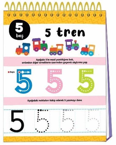 Minik Dostlarımla Sayılar - Yaz Sil ve Öğren | İndigo Çocuk (Ciltli) - Resim 2