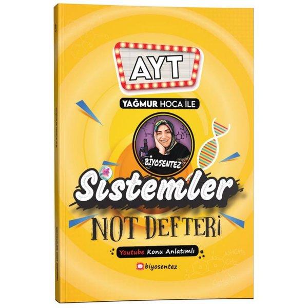 Yağmur Hoca ile AYT Biyosentez Sistemler Not Defteri Tamamı El Yazılı | KR Akademi (İnce Kapak) - Resim 1