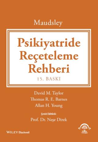 Maudsley - Psikiyatride Reçeteleme Rehberi | EMA Tıp Kitabevi (Ciltsiz) - Resim 1