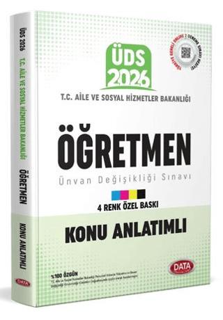 T.C. Aile ve Sosyal Hizmetler Bakanlığı ÜDS Öğretmen Kadrosu Konu Anlatımlı | Data Yayınları (Ciltsiz) - Resim 1