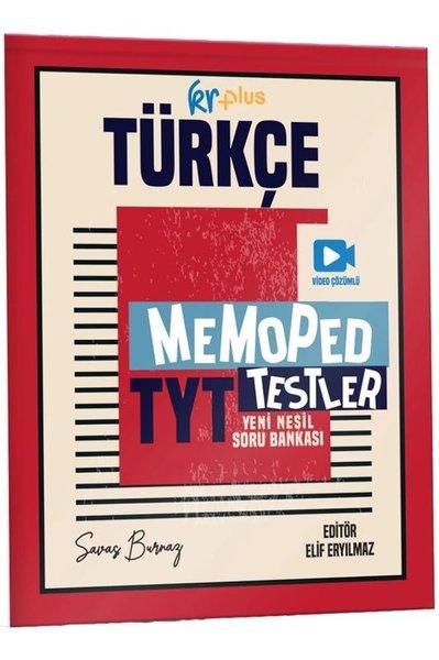 KR Plus TYT Türkçe Memoped Testler | KR Akademi (İnce Kapak) - Resim 1