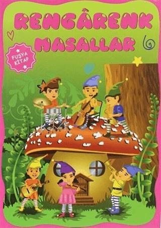 Rengarenk Masallar - Fuşya Kitap | Koloni Çocuk (Ciltsiz) - Resim 1