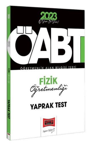 Yargı Yayınları 2023 KPSS ÖABT Fizik Öğretmenliği Çek Kopart Yaprak Test | Yargı Yayınevi (Ciltsiz) - Resim 1