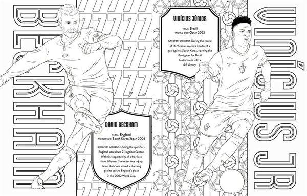 Ultimate Football Heroes Colouring Book: World Cup Greatest Moments | John Blake Publishing Ltd (İnce Kapak) - Resim 3