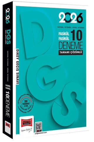 2026 DGS Sayısal-Sözel Yetenek Tamamı Çözümlü 10 Deneme