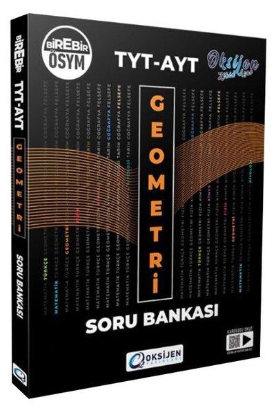 TYT - AYT Geometri Soru Bankası | Oksijen Yayınları - Eğitim (İnce Kapak) - Resim 1