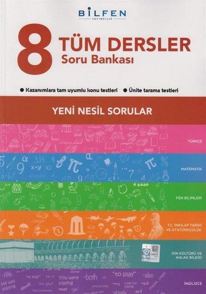 8.Sınıf Tüm Dersler Soru Bankası | Bilfen Yayınları (İnce Kapak) - Resim 1