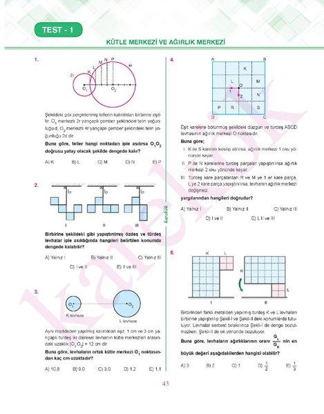 AYT Fizik Soru Bankası 2.Oturum | Karekök Eğitim Yayın (İnce Kapak) - Resim 3
