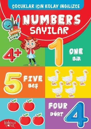 Çocuklar İçin Kolay İngilizce - Numbers Sayılar | Koloni Çocuk (Ciltsiz) - Resim 1