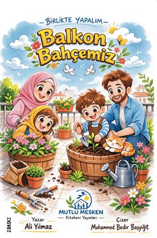 Birlikte Yapalım – Balkon Bahçemiz | Mutlu Mesken Kitabevi Yayınları (Ciltsiz) - Resim 1