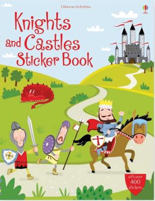 Knights and Castles Sticker Book | Usborne (Ciltli) - Resim 1