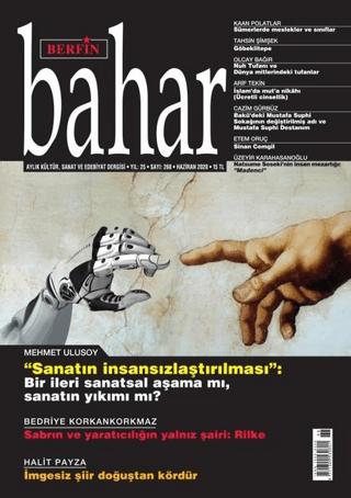 Berfin Bahar Aylık Kültür Sanat ve Edebiyat Dergisi Sayı: 268 Haziran 2020 | Berfin Bahar Dergisi (Ciltsiz) - Resim 1