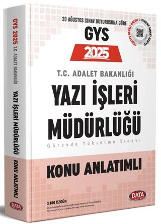 GYS Adalet Bakanlığı Yazı İşleri Müdürlüğü Konu Anlatımlı