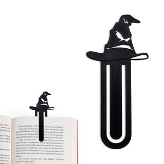 Kitap Ayracı Seçmen Şapka Siyah | Bcoverart - Resim 1