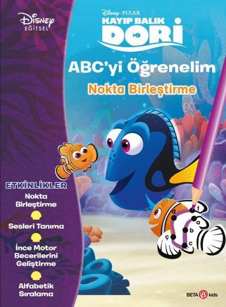 Disney Eğitsel Kayıp Balık Dori ABC'yi Öğrenelim Nokta Birleştirme 3+Yaş | Beta Kids (İnce Kapak) - Resim 1