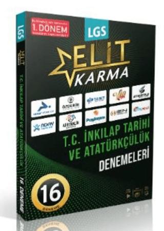 Elit Karma 8. Sınıf İnkılap Tarihi 16 Lı Deneme 1. Dönem | Paraf Yayınları (Ciltsiz) - Resim 1