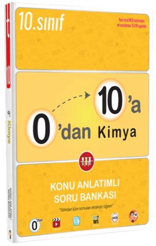 Tonguç 0'dan 10'a Kimya Konu Anlatımlı Soru Bankası | Tonguç Akademi (Ciltsiz) - Resim 1