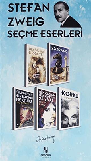 Stefan Zweig Seçme Eserleri - (5 Kitap Kutu) | Anonim Yayıncılık (Ciltsiz) - Resim 1