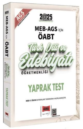 2025 MEB-AGS ÖABT Türk Dili ve Edebiyatı Öğretmenliği Yaprak Test