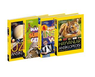 NG Kids Ansiklopedi Seti 4 Kitap