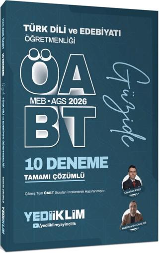 2026 MEB AGS ÖABT Güzide Türk Dili ve Edebiyatı Öğretmenliği Tamamı Çözümlü 10 Deneme