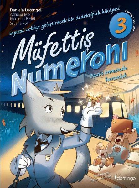 Müfettiş Numeroni 3: Paris Treninde Hırsızlık | Domingo Yayınevi (İnce Kapak) - Resim 1