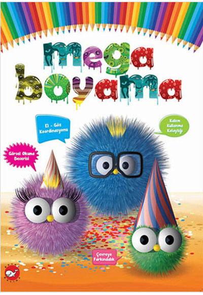 Mega Boyama - Anonim kitap kapağı