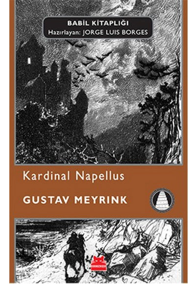 Kardinal Napellus Kırmızı Kedi Yayınevi - Gustav Meyrink kitap kapağı