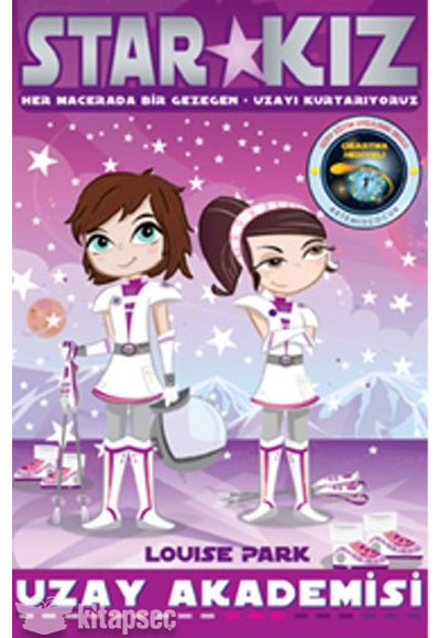 Star Kız Uzay Akademisi Aretmis Yayınları - Louise Park kitap kapağı