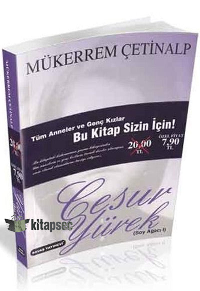 Cesur Yürek - Mükerrem Çetinalp kitap kapağı