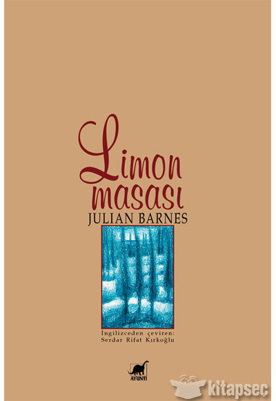 Limon Masası - Julian Barnes kitap kapağı