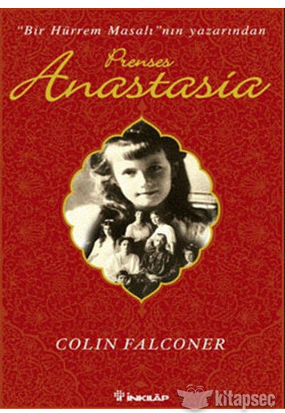 Prenses Anastasia - Colin Falconer kitap kapağı