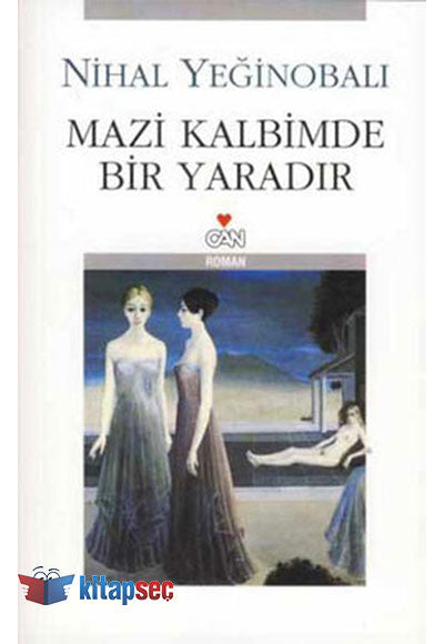 Mazi Kalbimde Bir Yaradır - Nihal Yeğinobalı kitap kapağı