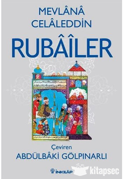 Mevlana Celaleddin Rubailer - Mevlana kitap kapağı