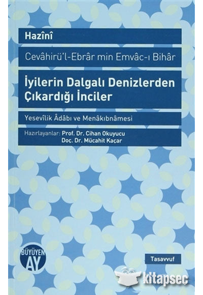 İyilerin Dalgalı Denizlerden Çıkardığı İnciler - Prof. Dr. Cihan Okuyucu kitap kapağı