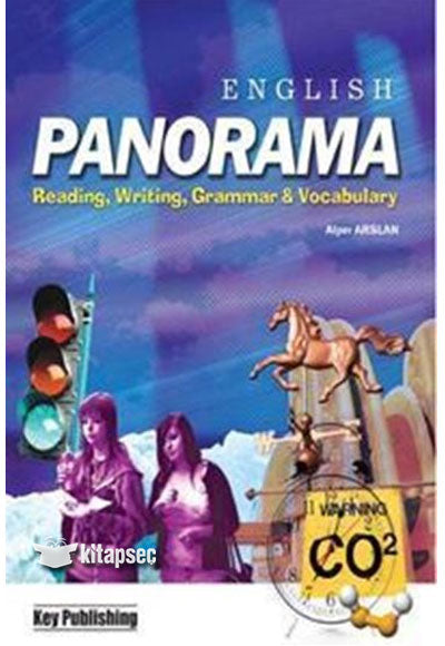 English Panorama Reading, Writing, Grammar - Vocabulary - Alper Arslan kitap kapağı