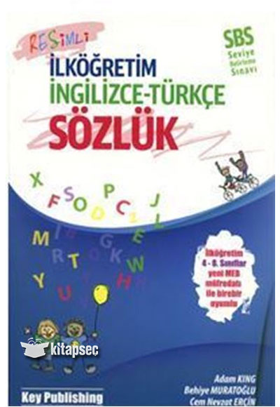 Resimli İlköğretim İngilizce-Türkçe sözlük - Adam King kitap kapağı