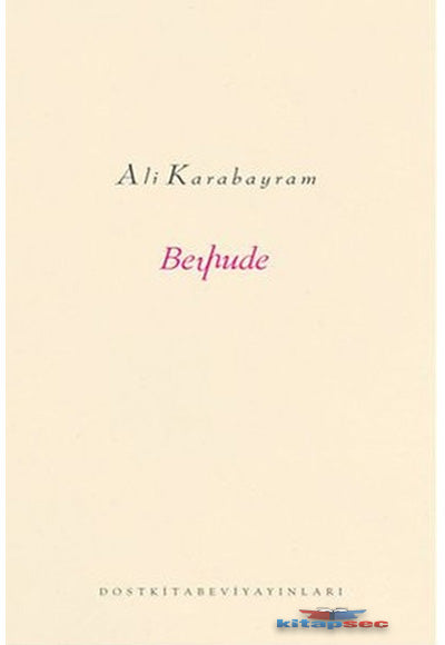 Beyhude - Ali Karabayram kitap kapağı