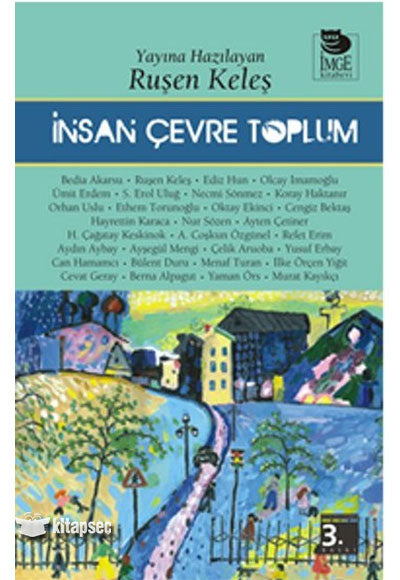İnsan - Çevre- Toplum - Ruşen Keleş kitap kapağı
