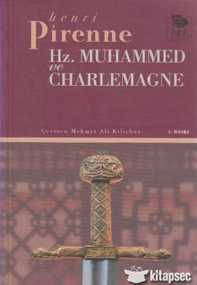Hz Muhammed ve Charlemagne İmge Kitabevi Yayınları - Henri Pirenne kitap kapağı