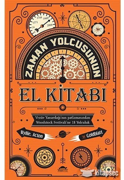Zaman Yolcusunun El Kitabı Maya Kitap - David Goldblatt kitap kapağı