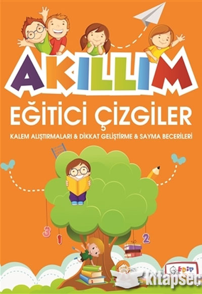 Akıllım Eğitici Çizgiler - Kolektif kitap kapağı