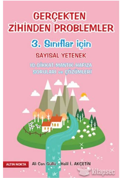 3. Sınıflar İçin Gerçekten Zihinden Problemler Altın Nokta Basım Yayın - Ali Can Güllü kitap kapağı
