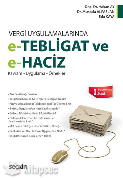 e Tebligat ve e Haciz - Hakan Ay kitap kapağı