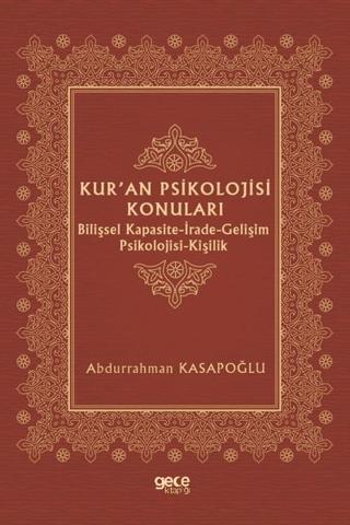 Kur'an Psikolojisi Konuları | Gece Kitaplığı (Ciltsiz) - Resim 1