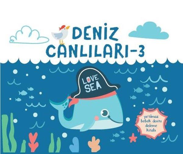 Deniz Canlıları 3 - Yırtılmaz Kitap | Mega Kids Lab Yayınları (Cep Boy) - Resim 1